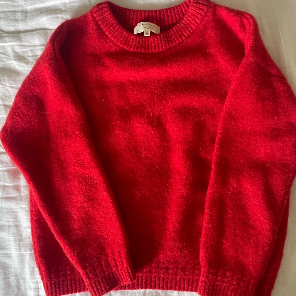 Sezane Amiel Jumper Red XS
